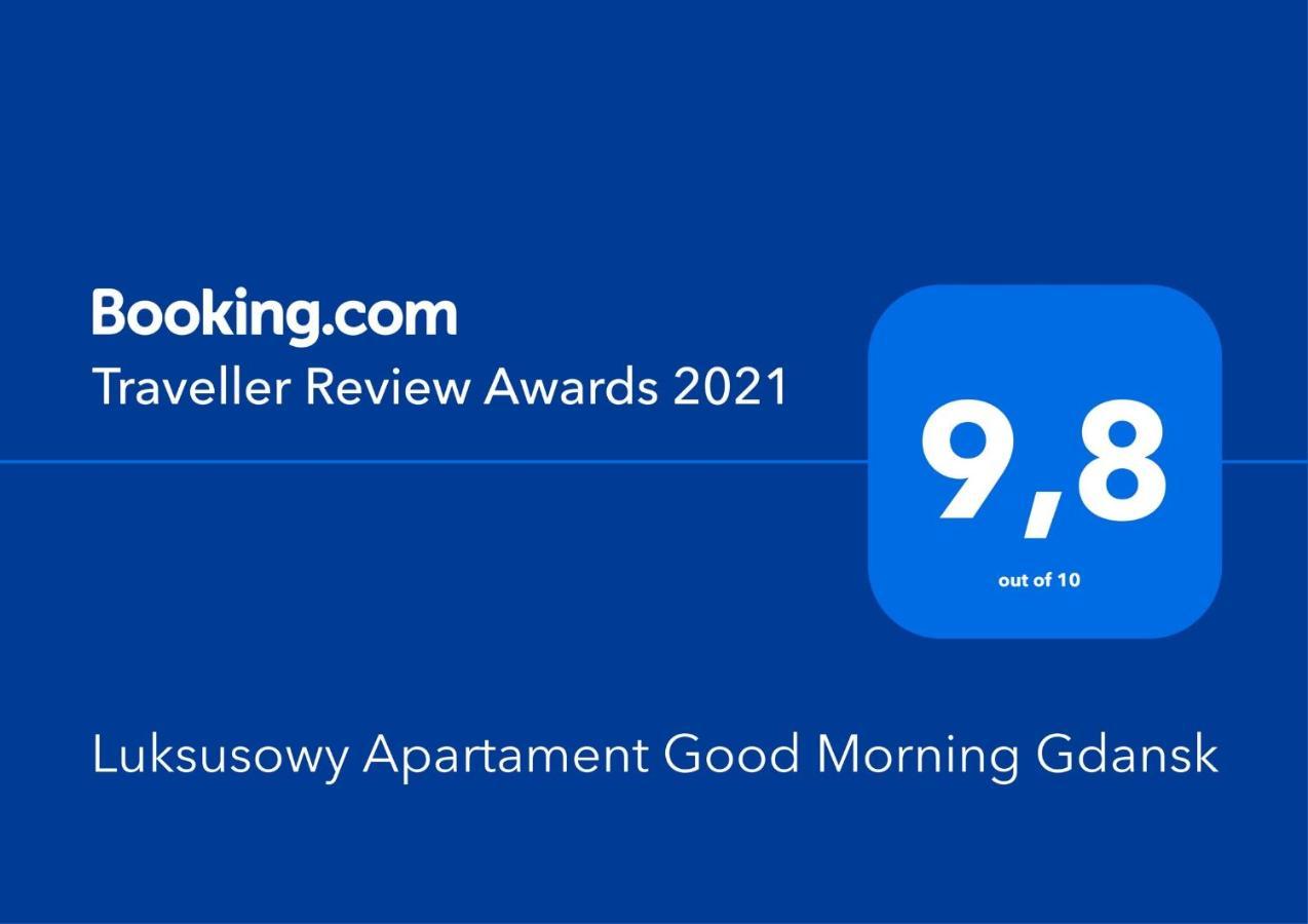 Luksusowy Apartament Good Morning Gdańsk Kültér fotó