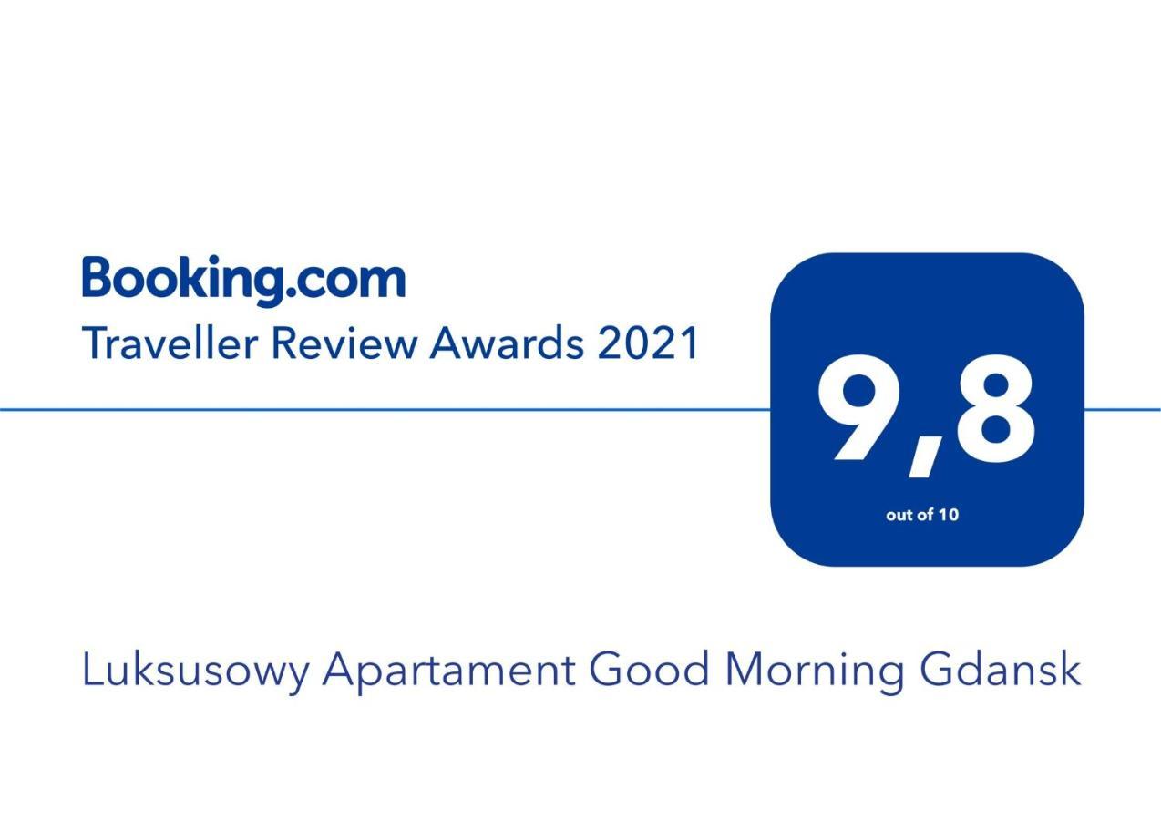 Luksusowy Apartament Good Morning Gdańsk Kültér fotó