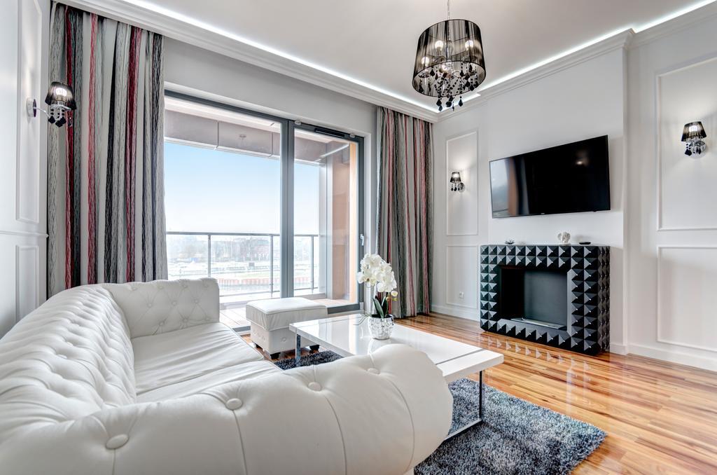 Luksusowy Apartament Good Morning Gdańsk Kültér fotó